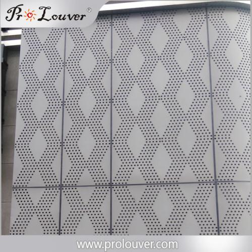 Architectural facade aluminum cladding sheet 1200x2400mm 3mm thickness